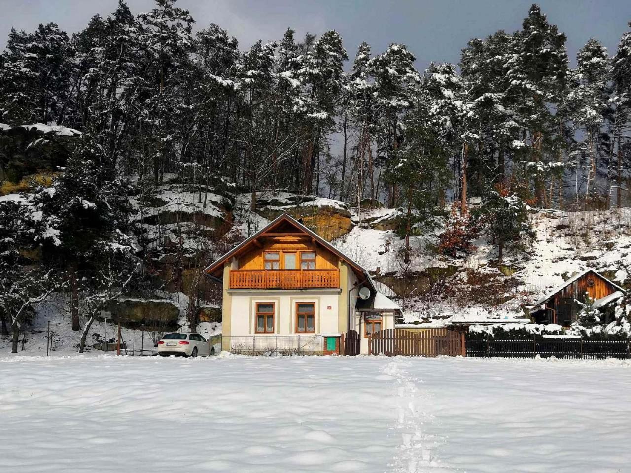 Chalupa Branzez Komarovsky Rybnik Exteriör bild